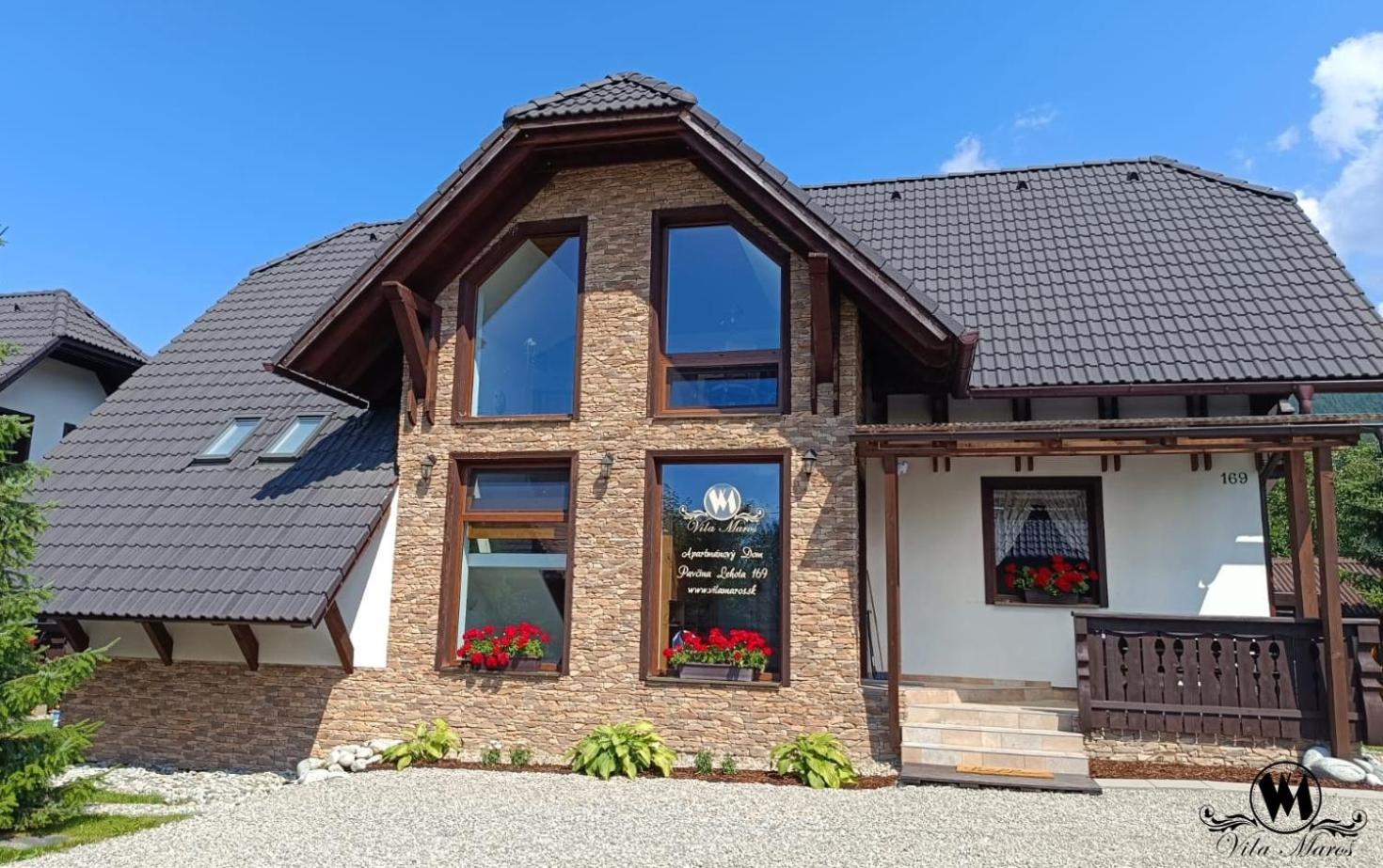 Apartmánový dom Vila Maroš Pavčina Lehota Exteriér fotografie